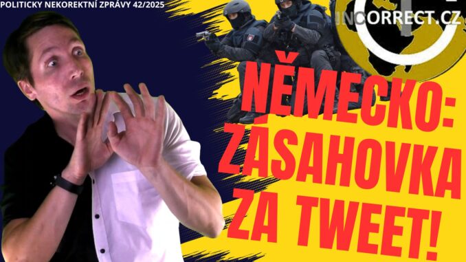 zásahovka za tweet!